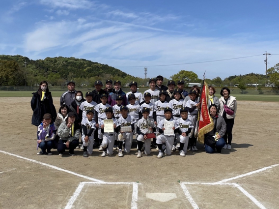 沢村栄治旗争奪第29回学童軟式野球大会　優勝!!